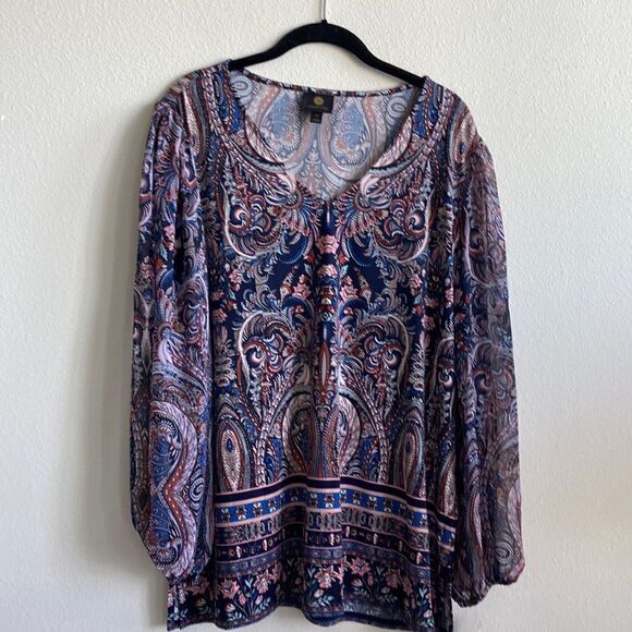 JM Collection Dessert Bliss Top NWT Sz 0x - Picture 1 of 9